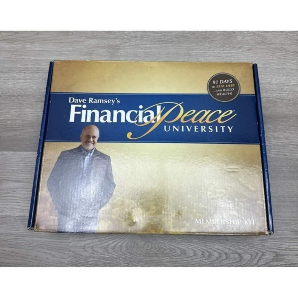 Dave Ramsey's Financial Peace University Membership Kit Course Box. New-Open Box
